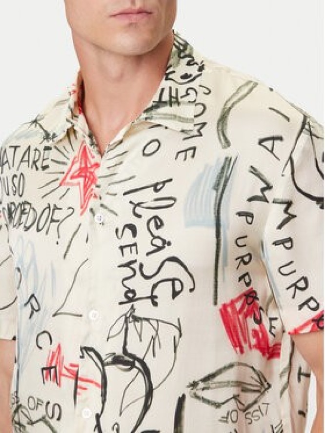 Baldessarini Koszula B3 76002.3725 Biały Regular Fit