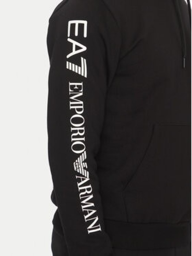 EA7 Emporio Armani Bluza 7M000570 AF10377 MC001 Czarny Regular Fit