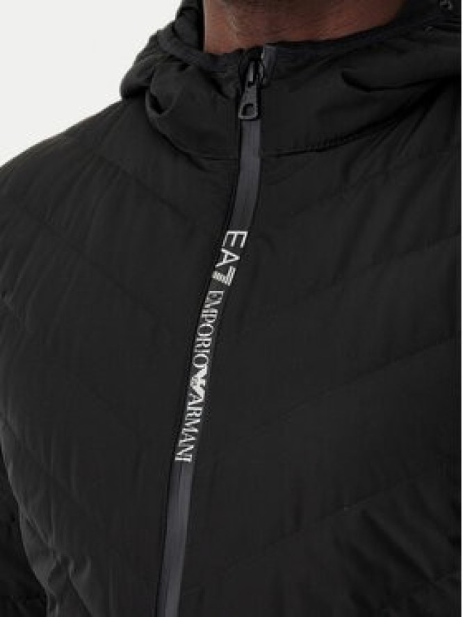 EA7 Emporio Armani Kurtka puchowa 8NPB13 PNE1Z 1200 Czarny Regular Fit