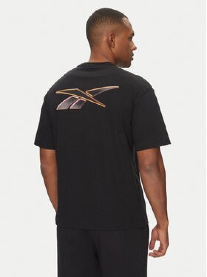 Reebok T-Shirt 100214893 Czarny Regular Fit
