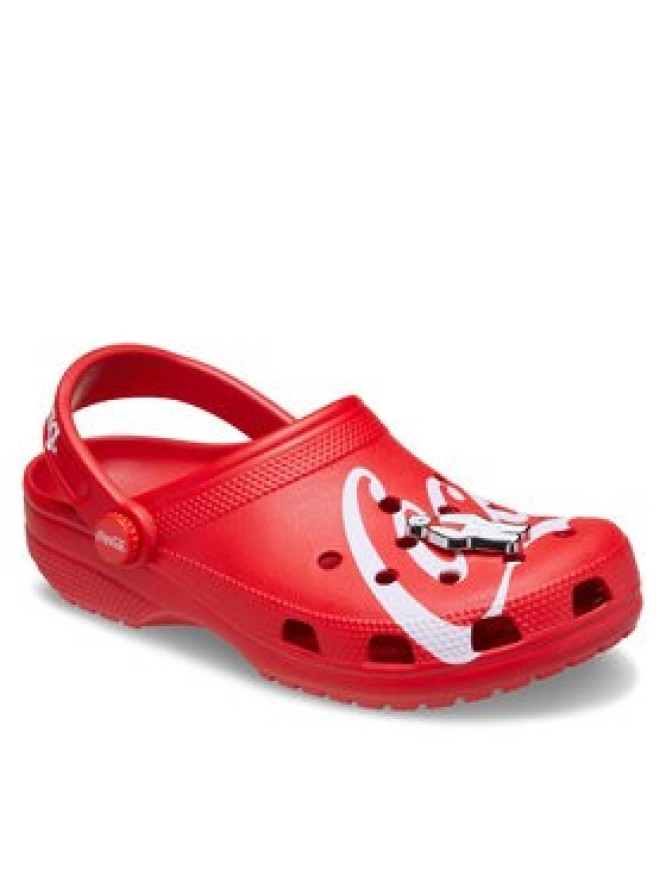 Crocs Klapki Classic Clog Coca-Cola 212129 Czerwony