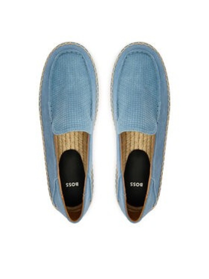 BOSS Espadryle Madeira 50563149 Granatowy