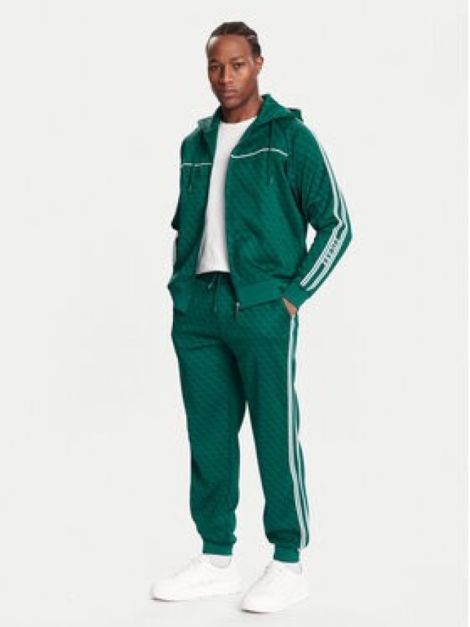 Guess Bluza Z5BQ13 K2042 Zielony Relaxed Fit