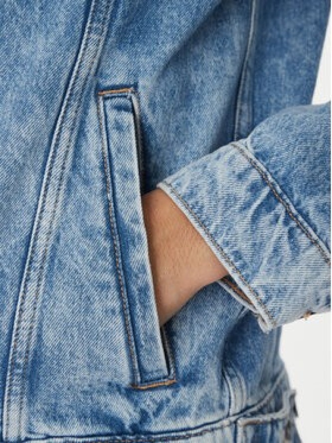 Mustang Kurtka jeansowa Dallas 1016352 Niebieski Regular Fit