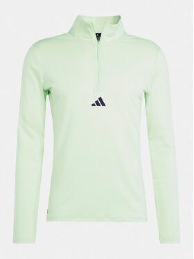 adidas Bluza techniczna Workout IS3803 Zielony Slim Fit