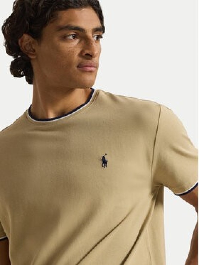 Polo Ralph Lauren T-Shirt 710963492500 Beżowy Regular Fit