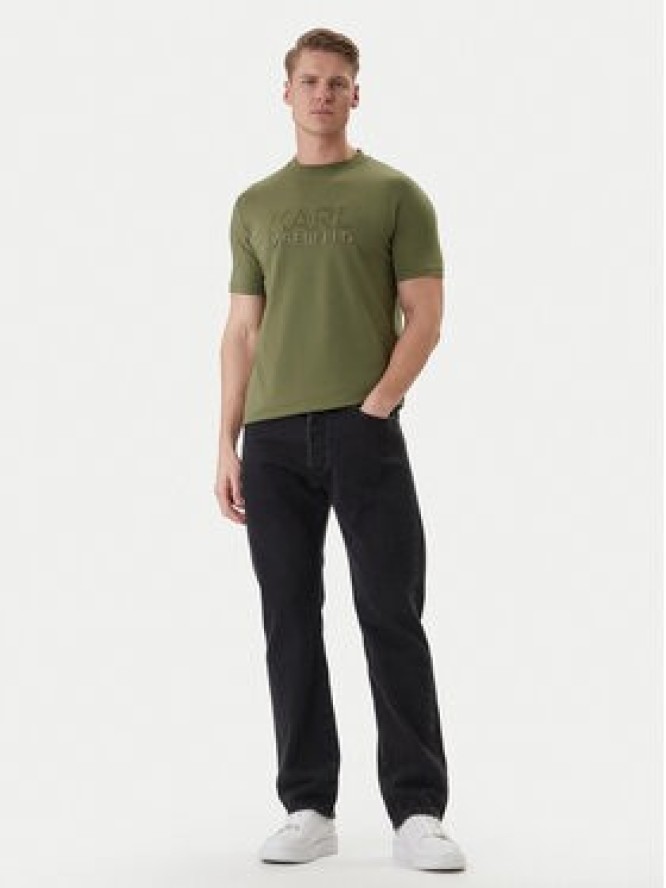 KARL LAGERFELD T-Shirt 755035 562221 Zielony Regular Fit