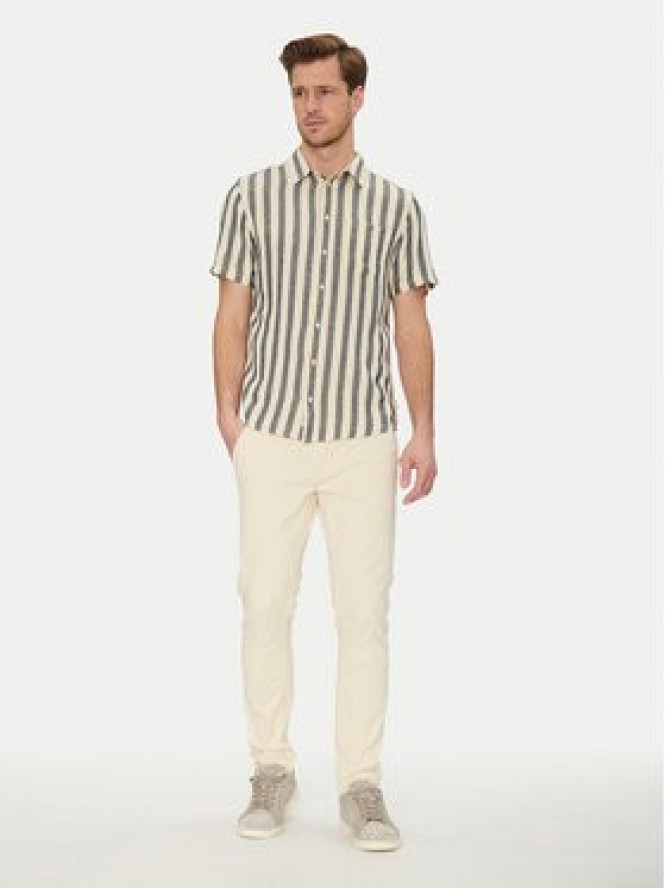 Blend Koszula 20718392 Beżowy Regular Fit