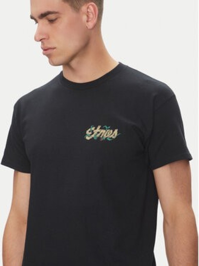 Etnies T-Shirt Rose Arrow 4130004131 Czarny Regular Fit