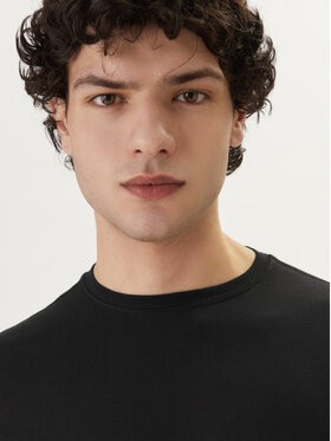 Guess T-Shirt M6RI62 JR06K Czarny Regular Fit