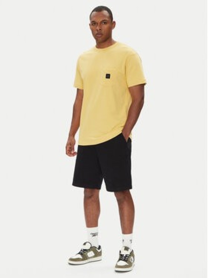 DC Shoes Szorty materiałowe Worker Relaxed ADYWS03087 Czarny Regular Fit