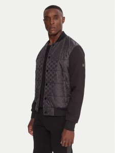 KARL LAGERFELD Kurtka bomber 505064554504 Czarny Regular Fit