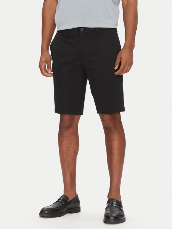 BOSS Szorty materiałowe S_Commuter-J 50511436 Czarny Slim Fit