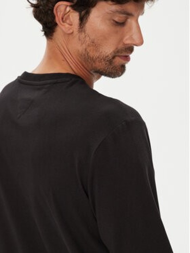 Tommy Hilfiger Longsleeve Stack MW0MW41293 Czarny Regular Fit