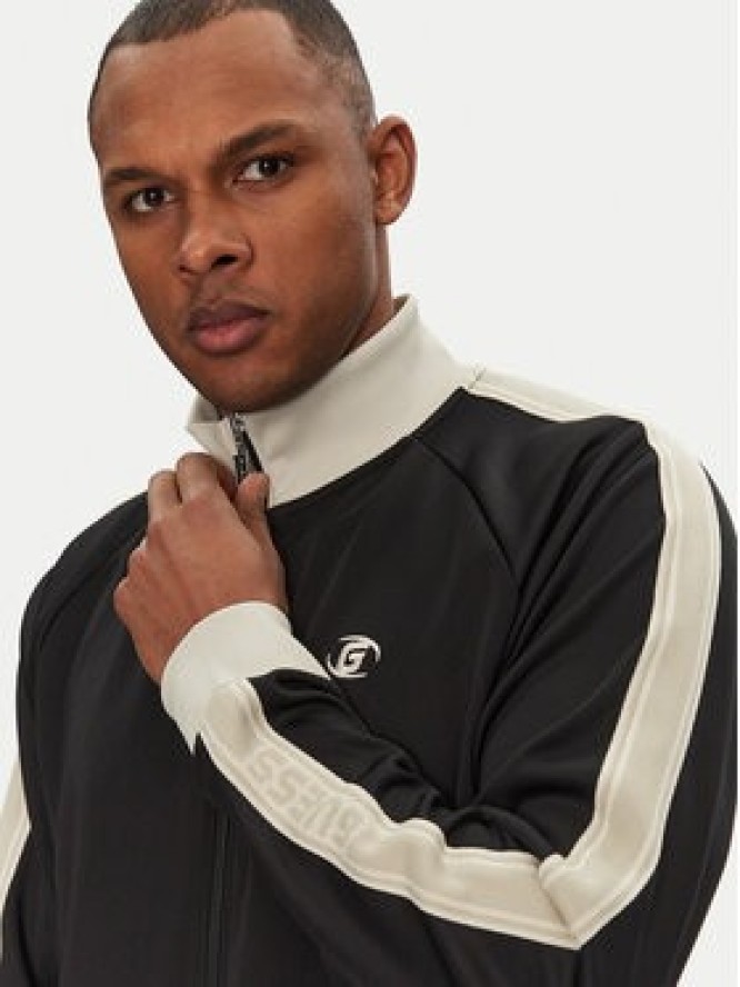 Guess Bluza Z5GQ13 KCRU2 Czarny Regular Fit