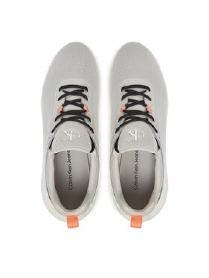 Calvin Klein Jeans Sneakersy Eva Runner Tech Knit YM0YM01293 Szary