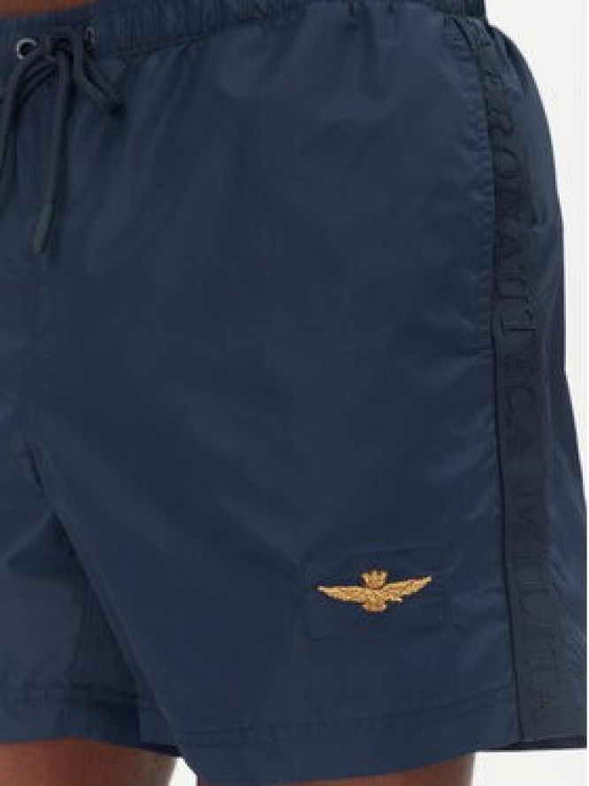 Aeronautica Militare Szorty kąpielowe 251BW225CT3539 Granatowy Regular Fit