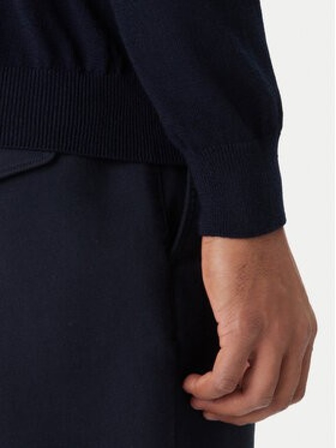 Paul&Shark Sweter 99311027 Granatowy Regular Fit