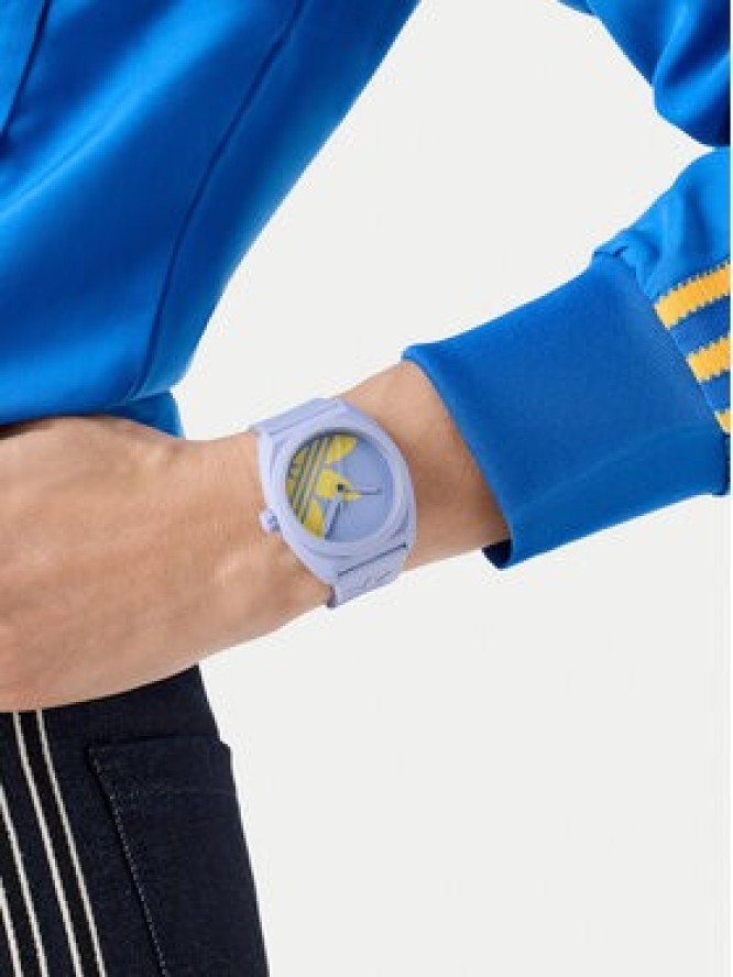 adidas Zegarek AO Street Project Three AOST25543 Niebieski