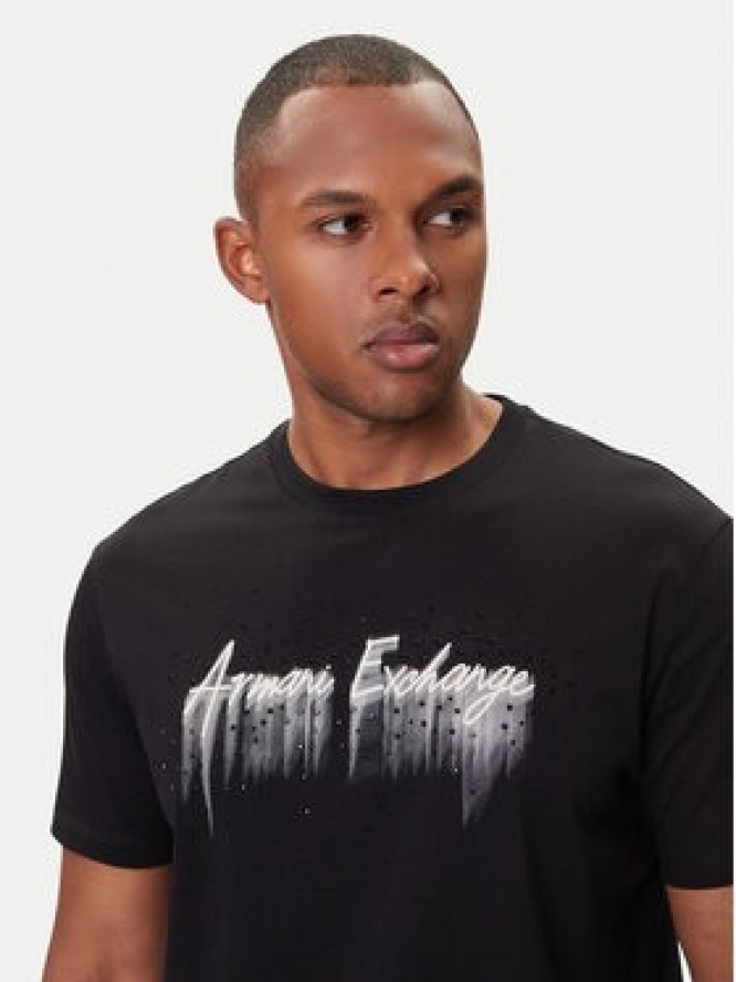 Armani Exchange T-Shirt XM001462 AF10364 UC001 Czarny Regular Fit