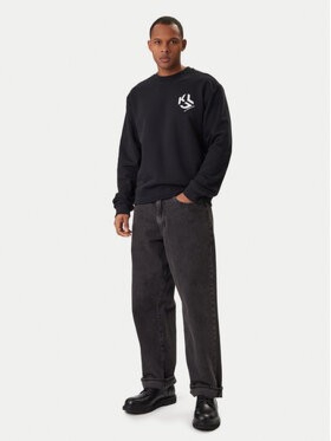 Karl Lagerfeld Jeans Bluza B1M20050 Czarny Regular Fit