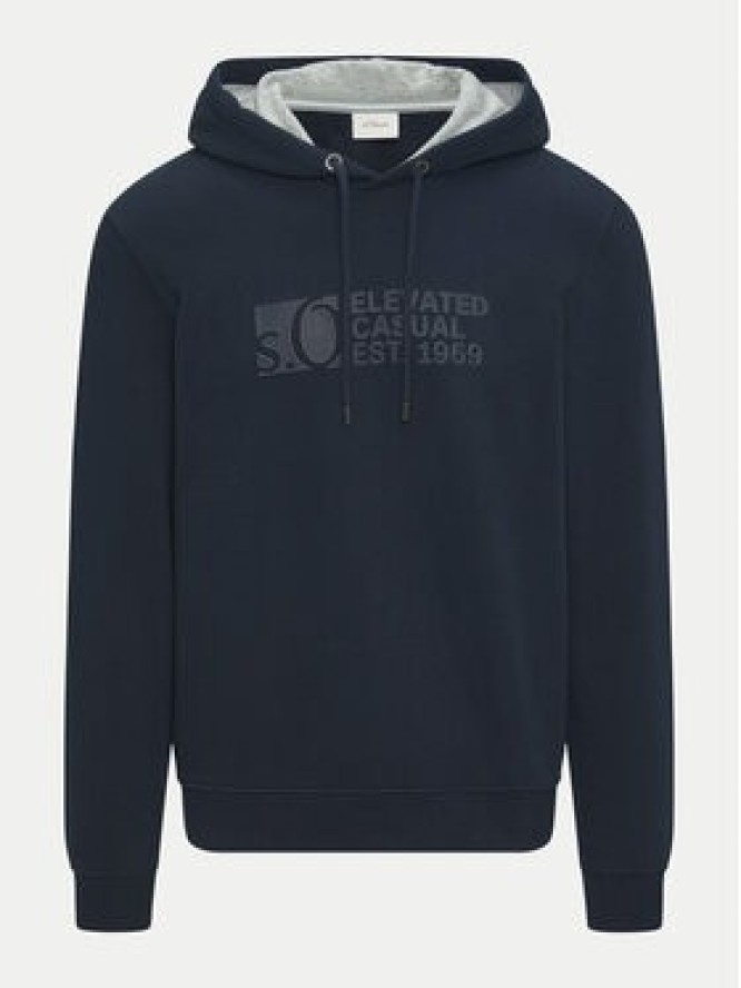 s.Oliver Bluza 2150161 Granatowy Regular Fit