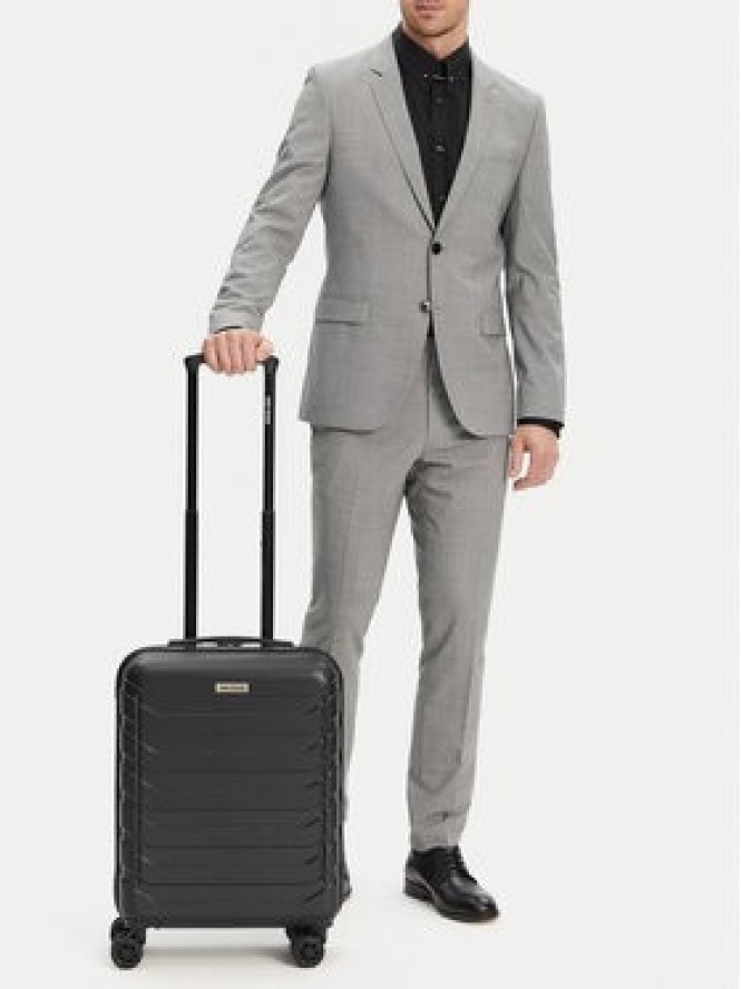 Gino Rossi Walizka kabinowa GIN-S-001-05-BLACK Czarny