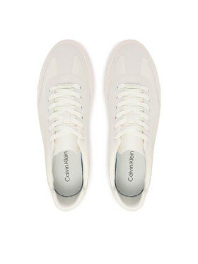 Calvin Klein Sneakersy Basket Cupsole Lup Wt Lth HM0HM02133 Biały