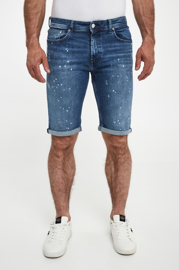 Szorty jeansowe męskie KARL LAGERFELD