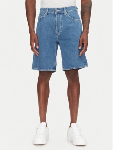 Pepe Jeans Szorty jeansowe PM801176 Niebieski Loose Fit