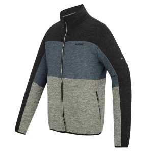 Męska bluza polarowa Elram Color Blocked z zamkiem błyskawicznym