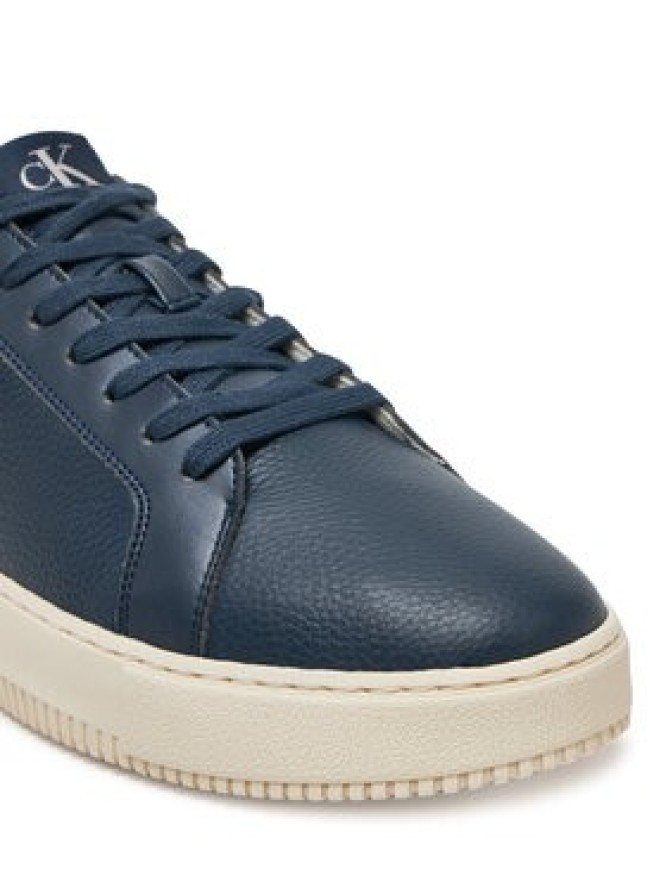 Calvin Klein Jeans Sneakersy Chunky Cupsole Lth Mg Tc YM0YM01198 Granatowy