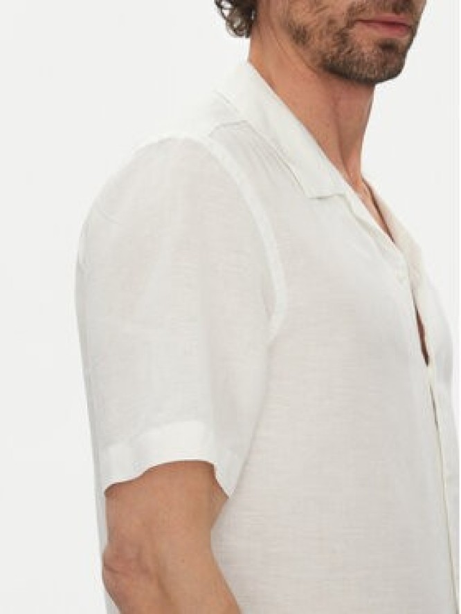 Calvin Klein Koszula K10K114197 Écru Regular Fit