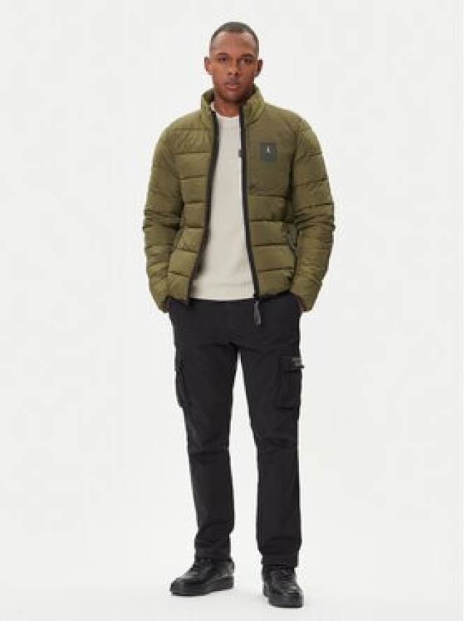 Aeronautica Militare Kurtka przejściowa 252AB3022UCT04214 Zielony Regular Fit