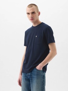 T-SHIRT MĘSKI GAP KOSZULKA BAWEŁNIANA NA CO DZIEŃ 857901-02-M