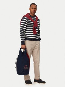 Tommy Hilfiger Plecak Hertiage Logo Patch Crossbody Sling Bag AM0AM14264 Granatowy