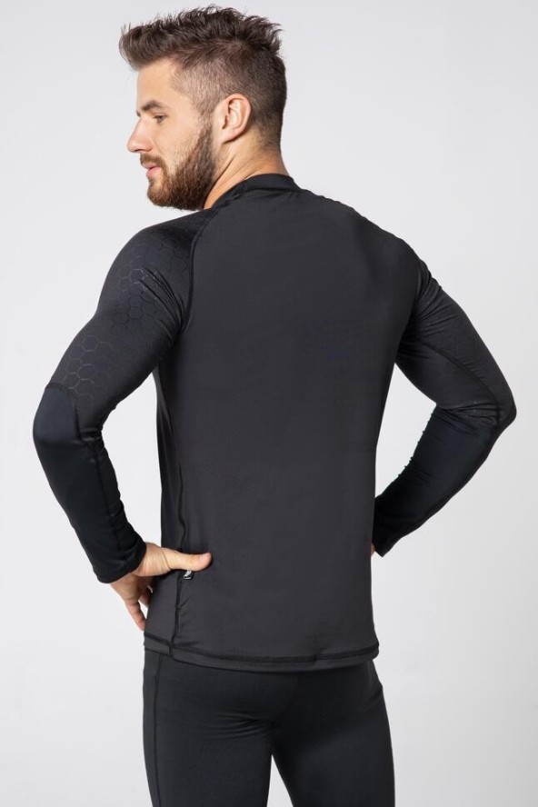 Koszulka szybkoschnąca fitness męska Rough Radical Stone LS