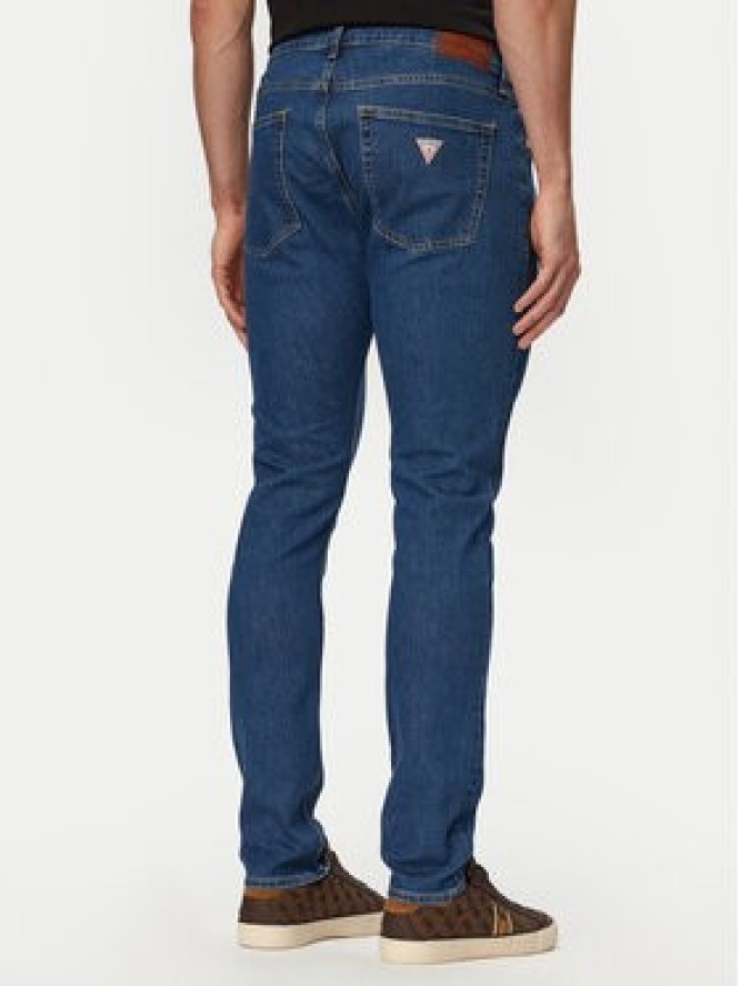 Guess Jeans Jeansy M6RA0F D6325 Niebieski Skinny Fit