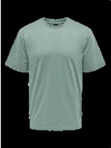 Koszulka crop top Mężczyzna ONLY & SONS Onsfred Life Rlx Ss Tee Noos