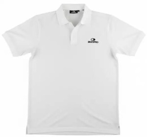 Odzież T-shirts unisex SkatePro Heavy Polo Koszulka - XL - Biały