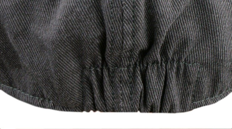 Wiosenno-Letni, Lekki Kaszkiet Męski - Alties - Ciemny Szary