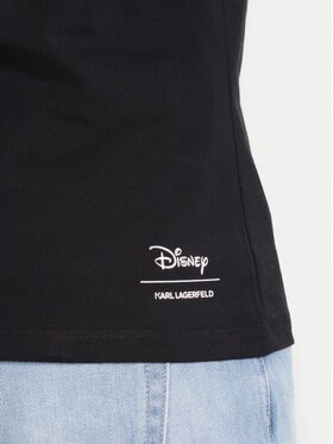 KARL LAGERFELD T-Shirt 755099 553270 Czarny Regular Fit