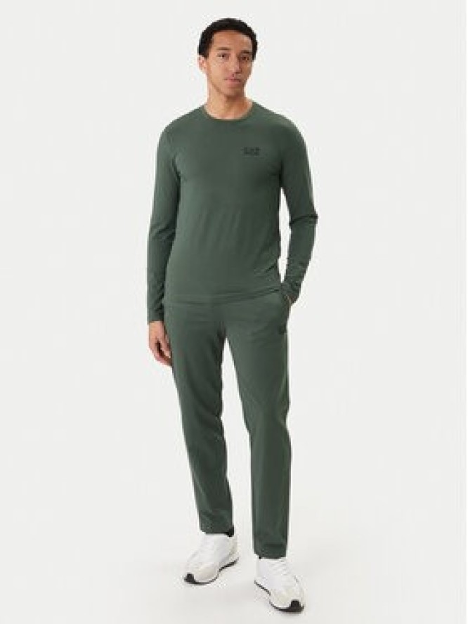 EA7 Emporio Armani Longsleeve 8NPT28 PJVQZ U7260 Zielony Slim Fit