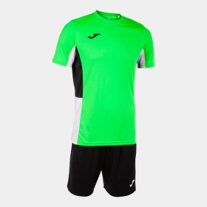 JOMA DANUBIO II Sportset 4xs - Fluor zielony/czarny