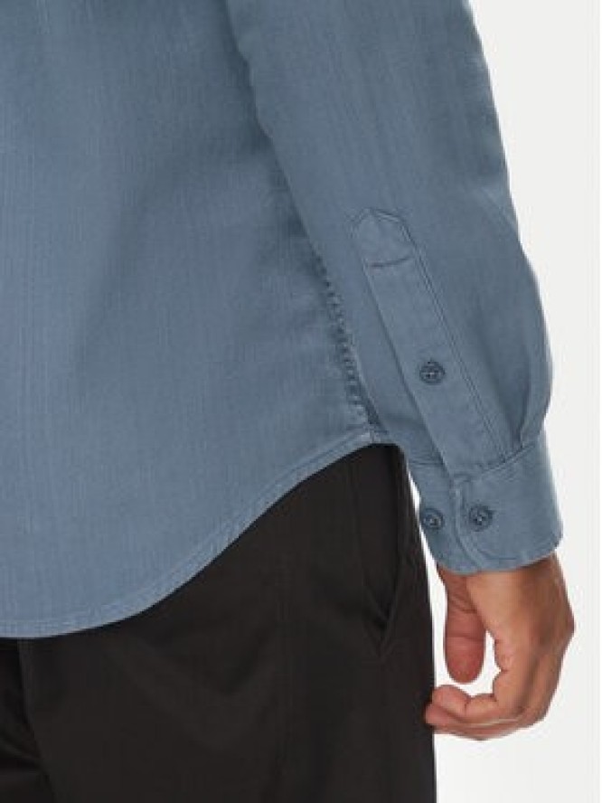 G-Star Raw Koszula Marine D24963-D454 Niebieski Slim Fit