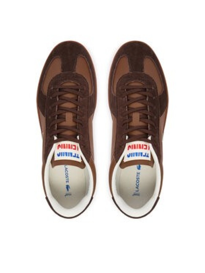 Lacoste Sneakersy Baseshot Pro 51SMA0077 Brązowy