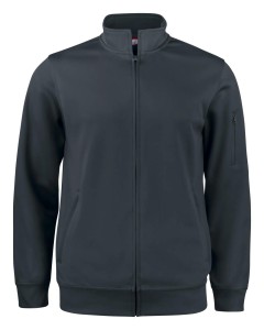 clique Basic Active kardigan rozpinany z pełnym zamkiem w poliestrze – black