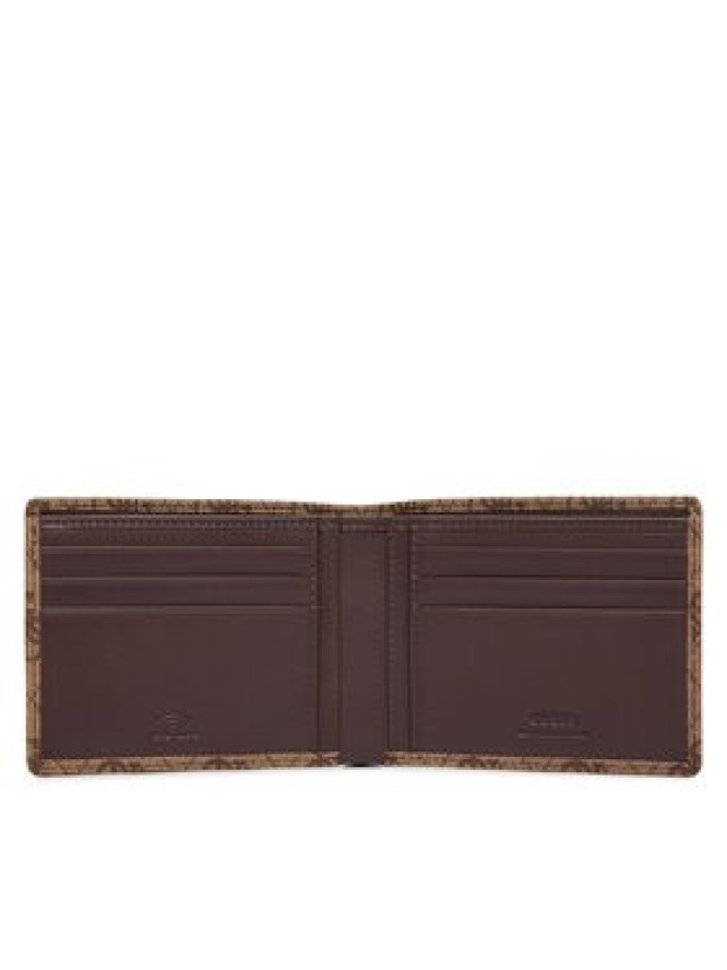 Guess Portfel SMMALL LEA27 Brązowy