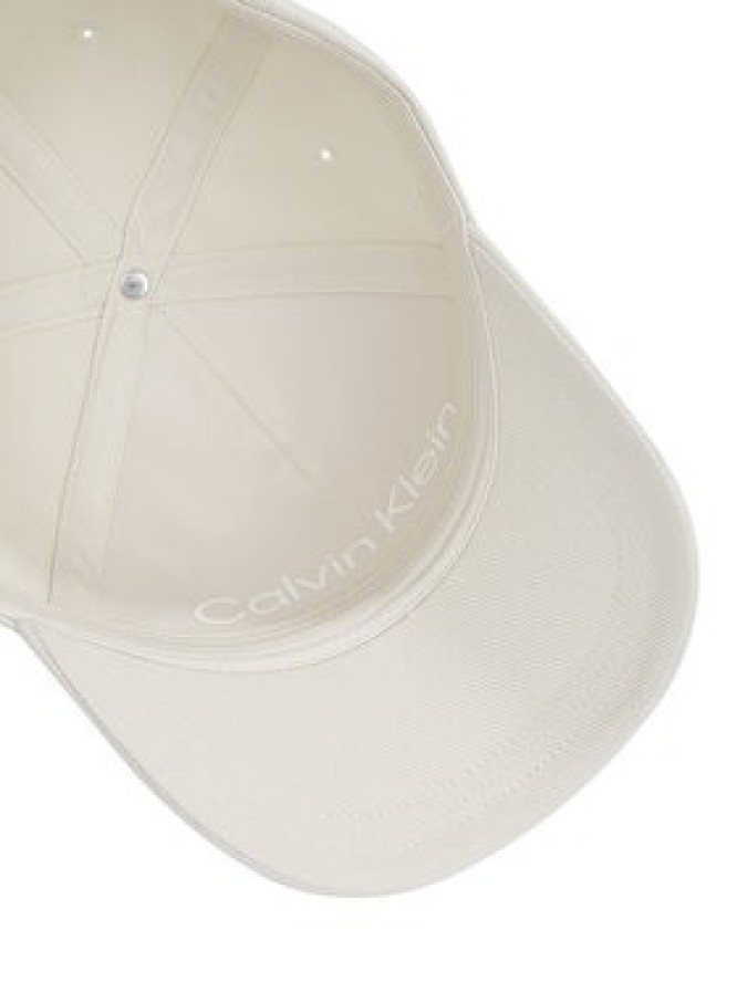 Calvin Klein Czapka z daszkiem Bombed Metal K50K512349 Écru