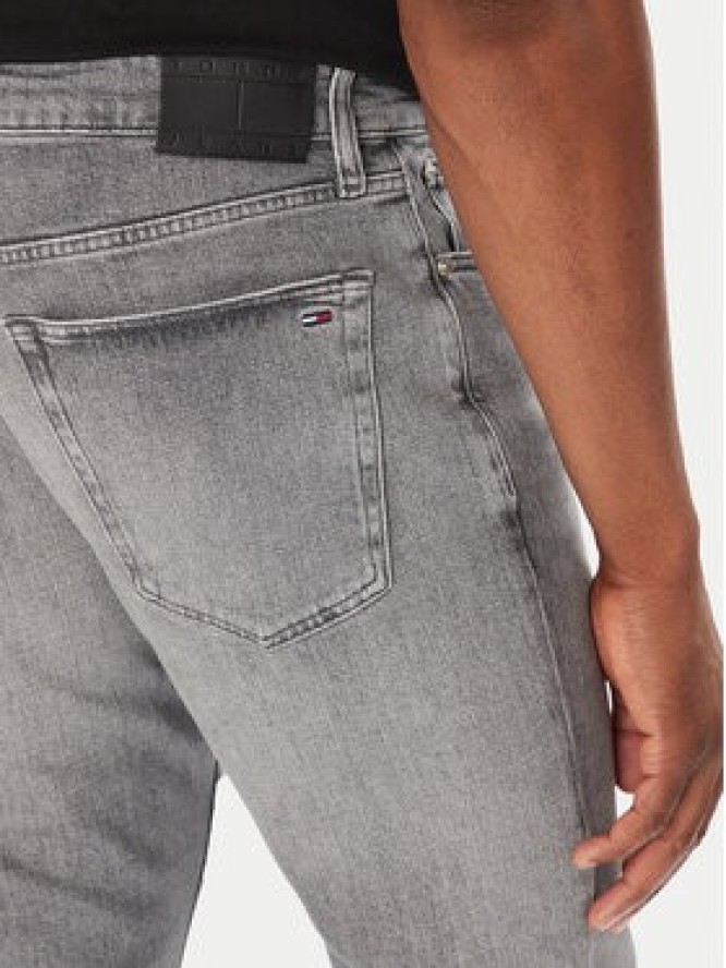 Tommy Jeans Jeansy Austin DM0DM21231 Szary Slim Fit